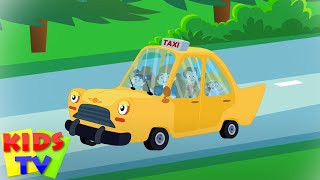 Wheels On The Taxi  Taxi Song  Car Song For Kids  Nursery Rhymes and Baby Songs [upl. by Cruickshank]