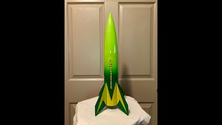 Estes Big Daddy flying on an Aerotech G76 Mojave Green [upl. by Dulcia83]