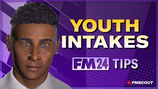 FM24 Youth Intake Tips  Increase Your Chances of a Golden Generation in Football Manager 24 [upl. by Naraa]