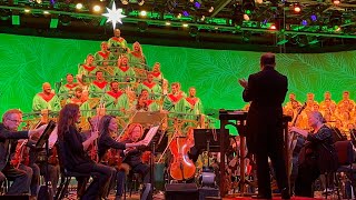 EPCOT Candlelight Processional with Gloria Estefan Dec 14 2022  EPCOT [upl. by Attenov]