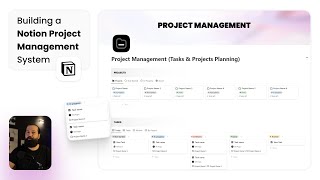 How to build a Project Management System in Notion [upl. by Auka]