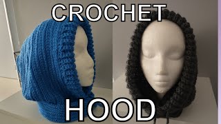 How to Crochet a Hood [upl. by Undine96]