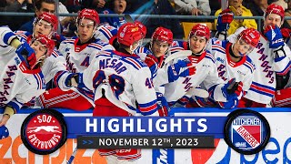 Game Highlights  Greyhounds vs Rangers  Nov 12th 2023 [upl. by Joyan]