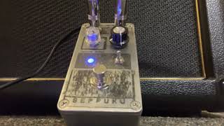 5262023 Experiment Seppuku Octave Drone pedal [upl. by Weatherley557]