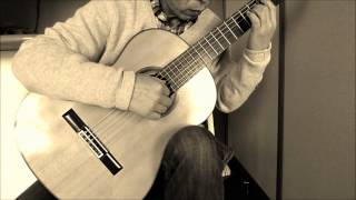 Blind alley part5 improvisation for classical guitar by YASUpochiGuitar [upl. by Solnit]