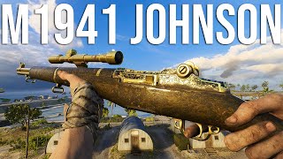 Battlefield 5 M1941 JOHNSON IS AMAZING IN 2024 – BF5 Multiplayer Gameplay [upl. by Yaakov]