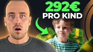 So bekommst du 292€ Kinderzuschlag pro Monat ZUSÄTZLICH zum Kindergeld [upl. by Soni]