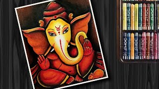 Easy Ganesha Drawing  Lord Ganesha Drawing  Ganapati Drawing  Ganesh Chaturthi Special Drawing [upl. by Magnusson]