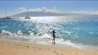 Maui Kaanapali Beach Day Loco Mocos BEAUTIFUL Sunset hawaii [upl. by Sherrer342]