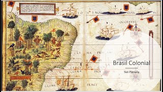 Brasil Colonial  Capitanias Hereditárias e Governo Geral [upl. by Lattie167]