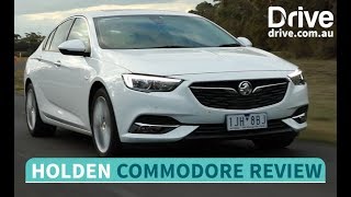 2018 Holden Commodore Review  Drivecomau [upl. by Kemp998]