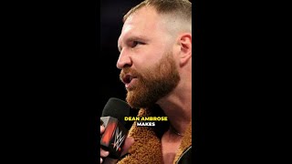 Dean Ambrose Shocks WWE Universe with SmackDown Return as Jon Moxley WWE JonMoxley shorts [upl. by Nessah]