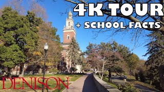 Denison University Tour 4K  Fast Facts denison collegetour fastfacts collegeadmissions [upl. by Arleen]