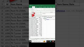 Offset in Excel  How to use Offset function in Excel  Offset formula in Excel offset shortsexcel [upl. by Ydieh]