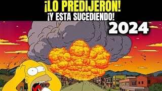 ¡Increíbles Predicciones de Los Simpson para 2024 😱 [upl. by Marylynne]