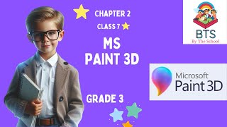 BTS  MS Paint 3D  Grade 3  Microsoft Paint [upl. by Elram]