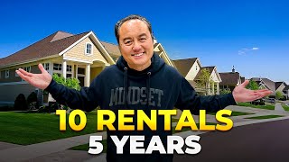 How To Buy 10 Rental Properties In 5 Years Using The BRRRR Strategy [upl. by Enahpad]