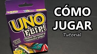 ASÍ se JUEGA UNO FLIP  Tutorial para jugar UNO  TedUno [upl. by Rainger]