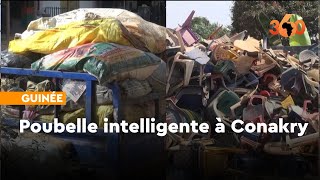 Des poubelles intelligentes à Conakry pour la gestion des déchets [upl. by Dorie]