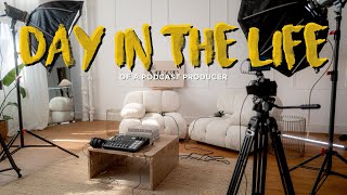 Day In The Life Of A Video Podcast Producer [upl. by Ettenrahs]