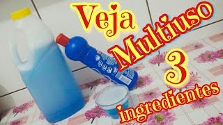 🔴VEJA ESSE MULTIUSO CASEIRO COM 3 INGREDIENTES [upl. by Giarla]