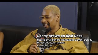 Danny Brown Interview Sobriety Breakfast Food Chihuahuas and more  Real Ones Show dannybrown [upl. by Soulier]