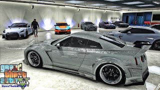 Millionaires Best Garage in GTA 5 Lets Go to Work GTA 5 Mods 4K [upl. by Helbonnas]