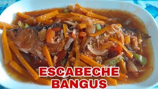 ESCABECHE BANGUS Recipe  Panlasang Negrense [upl. by Nozicka]