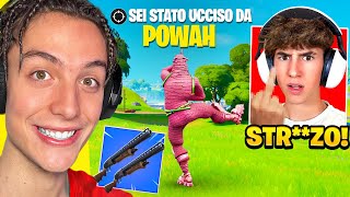 STREAMSNIPERO YouTuber con il DOUBLE PUMP nella SEASON 1 CAPITOLO OG reazione assurda [upl. by Suolhcin]