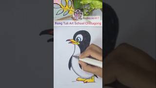 Penguin Colouring Tutorial viralvideo viralshort viralshorts [upl. by Mellisa]