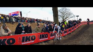 Hoogerheide Veldrijden 2024 Spannend met Mathieu Van Der Poel en Fem van Empel hpvideo Breda 2024 [upl. by Retrak]