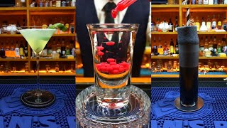 Tiktok  Douyin Cocktail Recipes  Best Bartender  Amazing Skills amp Techniques [upl. by Inafetse]