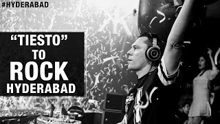 Tiesto to Rock Hyderabad  Sunburn Arena  Tiesto India Tour [upl. by Auhoj369]