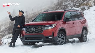 2024 Honda Passport TrailSport Snow Review [upl. by Adnolehs153]