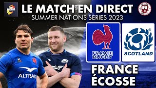 FRANCE  ÉCOSSE  Le match en direct  Rugby [upl. by Anaxor]