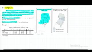 24 Gráficos estatísticos Cartograma [upl. by Bella]