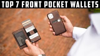 Top 7 Best Front Pocket Wallets For Men 2024 [upl. by Miahc]