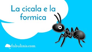 La cicala e la formica 🐜 favole di Esopo raccontate [upl. by Macguiness]