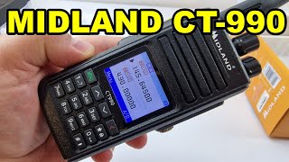 Radiotelefon MIDLAND CT990 EB Prezentacja Unboxing [upl. by Hctim]