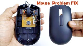 How to Fix Mouse Click amp scroll problem  Dell mouse not working click problem mouse fixed [upl. by Nnylatsirk]