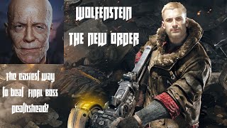 The easiest way to beat Deathshead  Wolfenstein The New Order [upl. by Langer98]