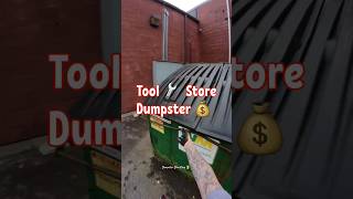 Tool store dumpster diving I live my life in dumpsters dumpsterdiving dumpsterdiveking tools [upl. by Estas]