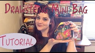 Drawstring Mini Bag Tutorial [upl. by Barren]