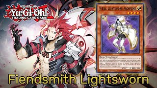 YuGiOh Fiendsmith Lightsworn with New Support Replay Video EdoPRO [upl. by Phillips]