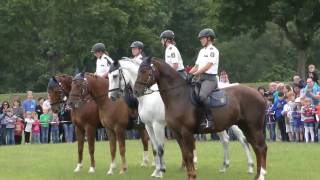 Vorführung Reiterstaffel der Polizei Hessen [upl. by Arlyn]