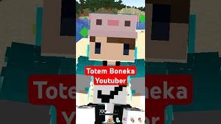 TOTEM SKIN YOUTUBER MINECRAFT [upl. by Anailuig]