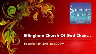 Effingham Church Of God Choir “Great Are You Lord” [upl. by Annayd]