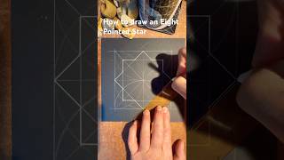 How to draw an Eight Pointed Star Fast [upl. by Clayton]