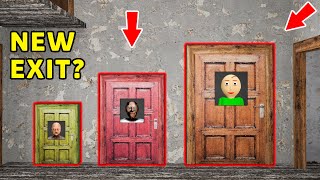 Granny vs New Exit vs Baldi vs Grandpa  Gameplay Animation p19 [upl. by Ayanad88]