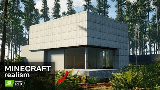 Have You Seen a Minecraft Brutalist House This Realistic  Ultimate Immersion 4k 60fps [upl. by Alym]